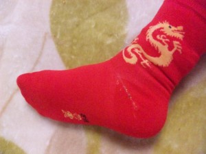 赤い靴下